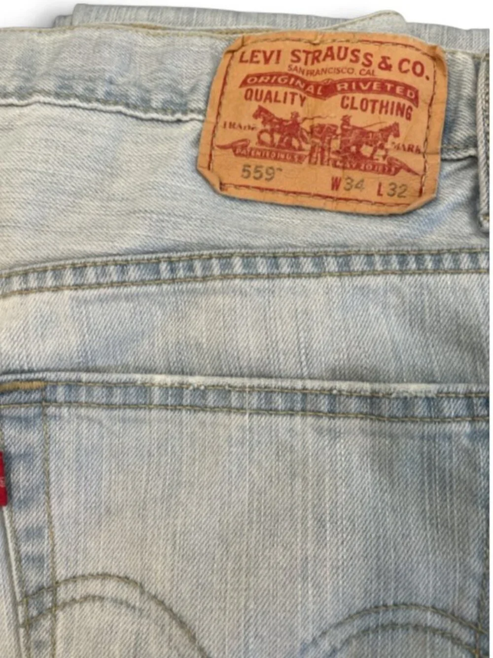 Levi's 559 Washed Out Relaxed Straight Leg Jeans
